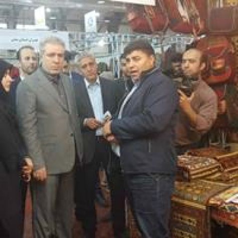 ‎بازدید رئیس سازمان میراث‌فرهنگی از نمایشگاه صنایع‌دستی عیدانه