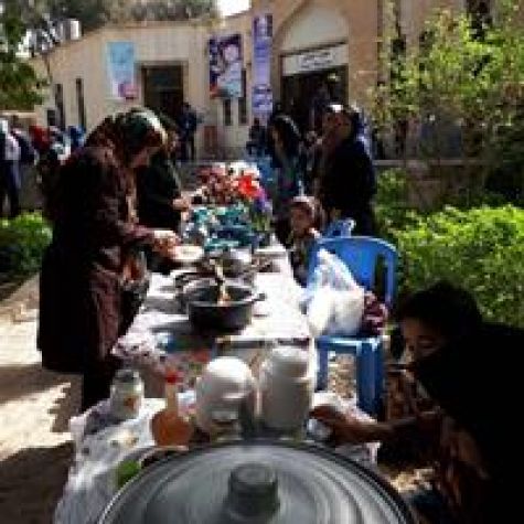 برگزاری جشنواره غذایی در باغ‌موزه شوش