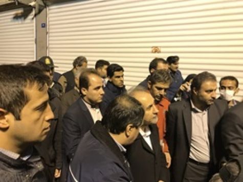 آخرین وضعیت ساختمان آتش‌گرفته وزارت نیرو به روایت نجفی/ احتمال فروپاشی ساختمان وجود دارد