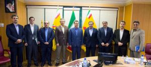 نشست مشترک مدیران عامل بانک ملت و شرکت ملی گاز ایران