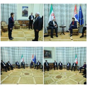 ظریف با نخست‌وزیر صربستان دیدار کرد